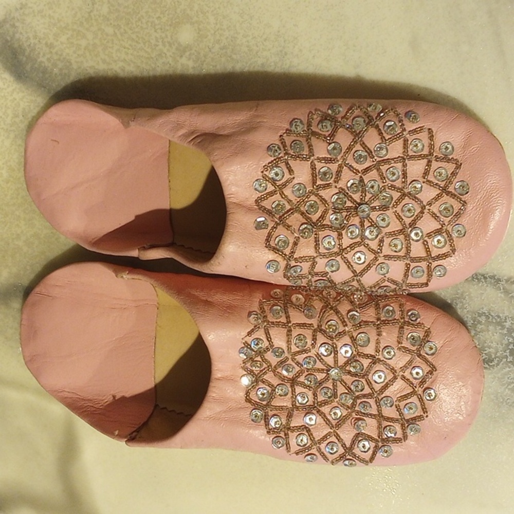 Handmade Moroccan Leather Slippers